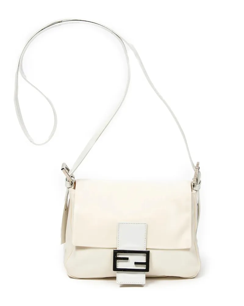 Fendi Crossbody Bags Flap Crossbody weiß Weiß