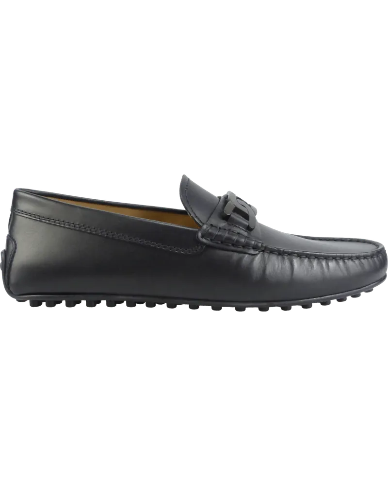 TOD'S Loafer Mocassino in pelle schwarz Schwarz