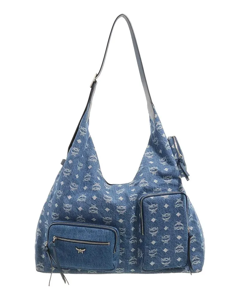 MCM Shopper Aren Shopper Large blau Blau