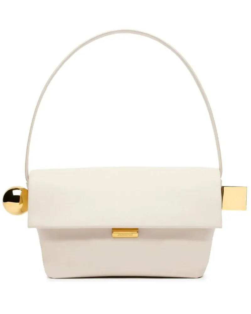 Jacquemus Hobo Bags Bags Light Ivory weiß Weiß