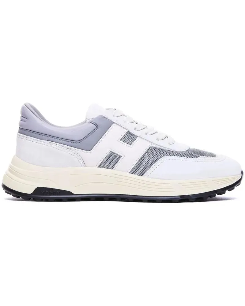 Hogan Low-Top Sneaker Chunky Rubber Sole Sneakers With Padded Ankle weiß Weiß