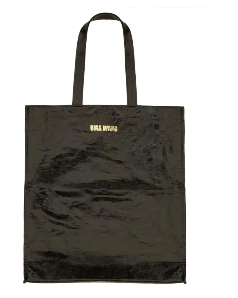 Uma Wang Shopper & Totes Black Tote Bag With Sturdy Handles braun Braun