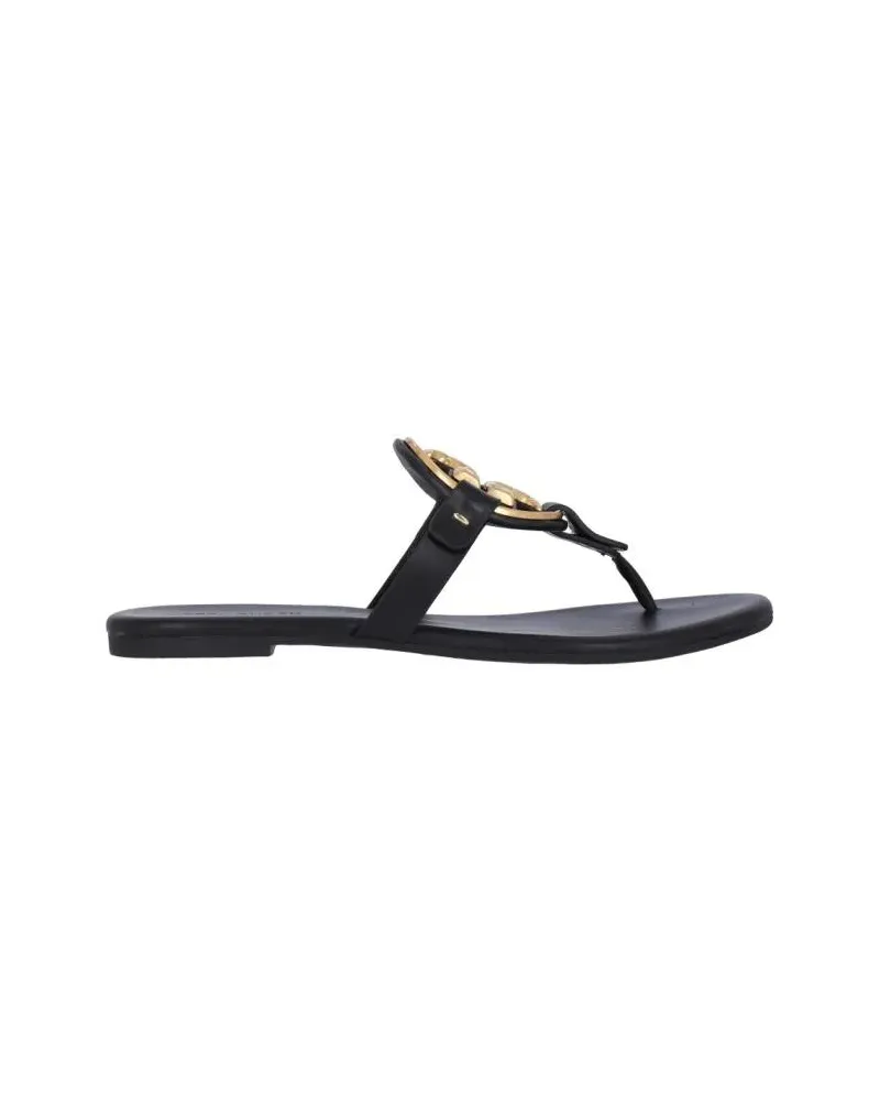 Tory Burch Sandalen Miller' Thong Sandals – Black schwarz Schwarz
