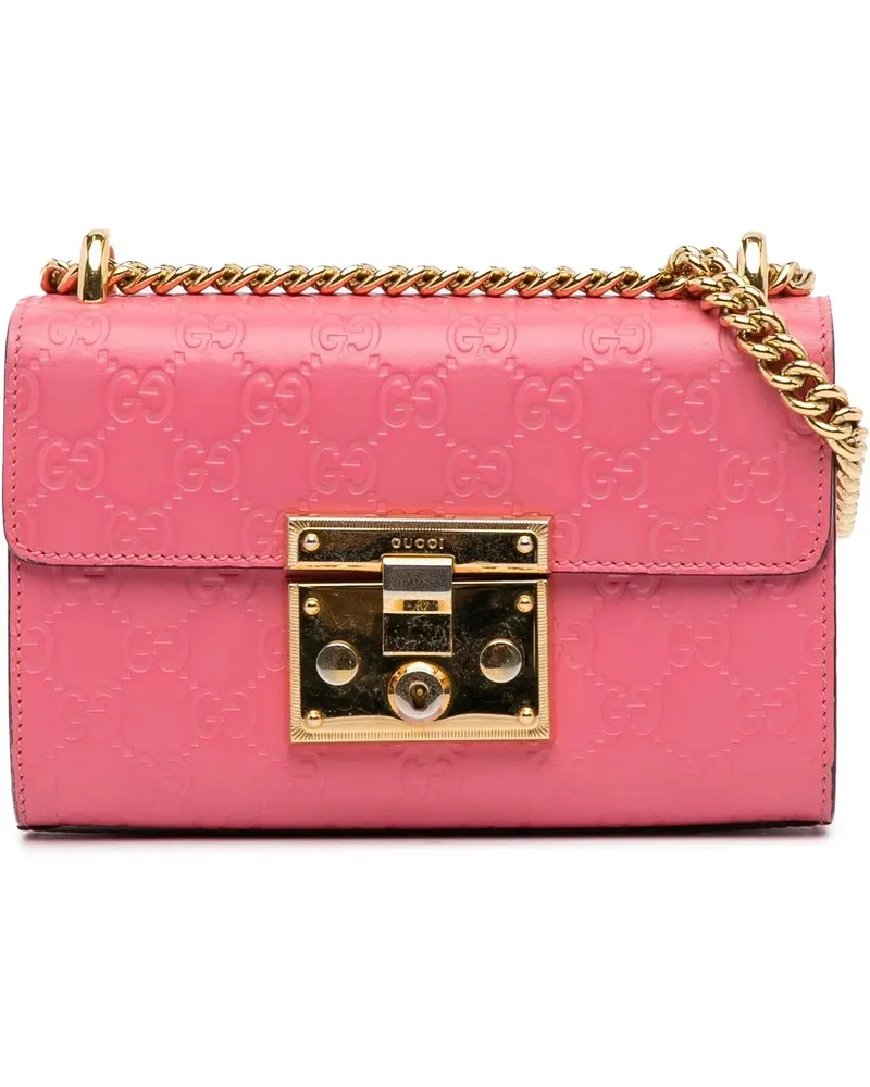 Gucci Hobo Bags Small ssima Padlock Crossbody Bag rosa Gold