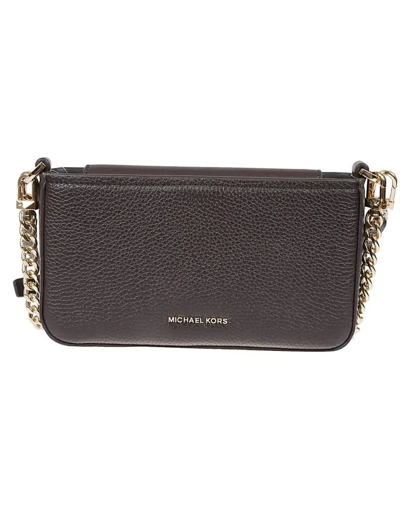 Michael Kors Hobo Bags Bryant Hammered Leather Shoulder Bag braun Braun