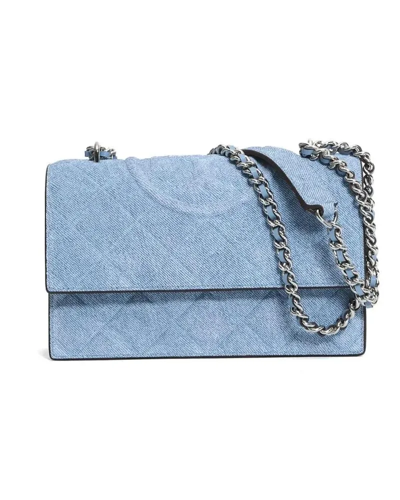 Tory Burch Hobo Bags Small Shoulder Bag Denim blau Blau