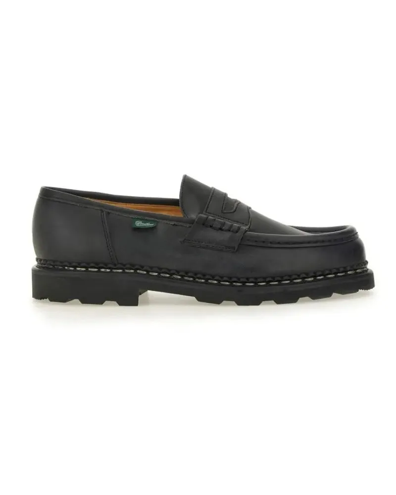 Paraboot Loafer Calf Leather Penny Loafers schwarz Schwarz