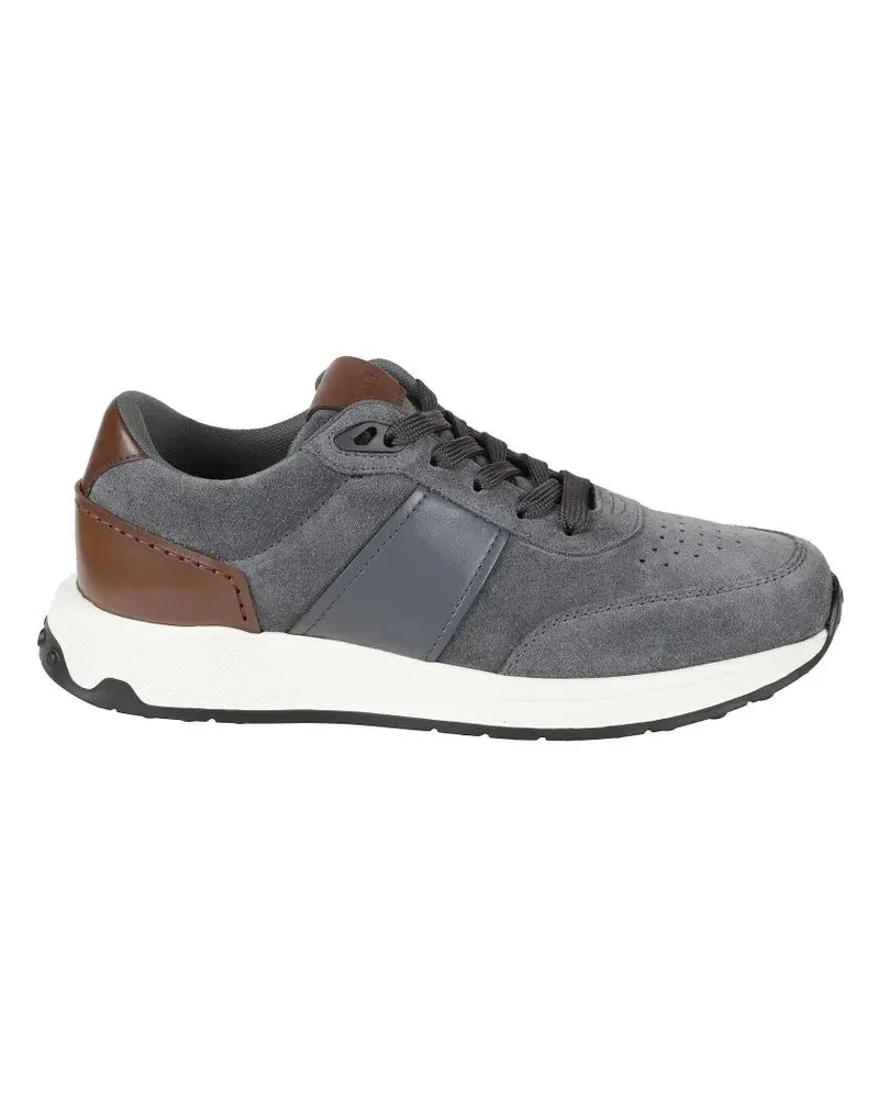 TOD'S Low-Top Sneaker Contemporary Grey Sneakers With Suede And Leather grau Grau