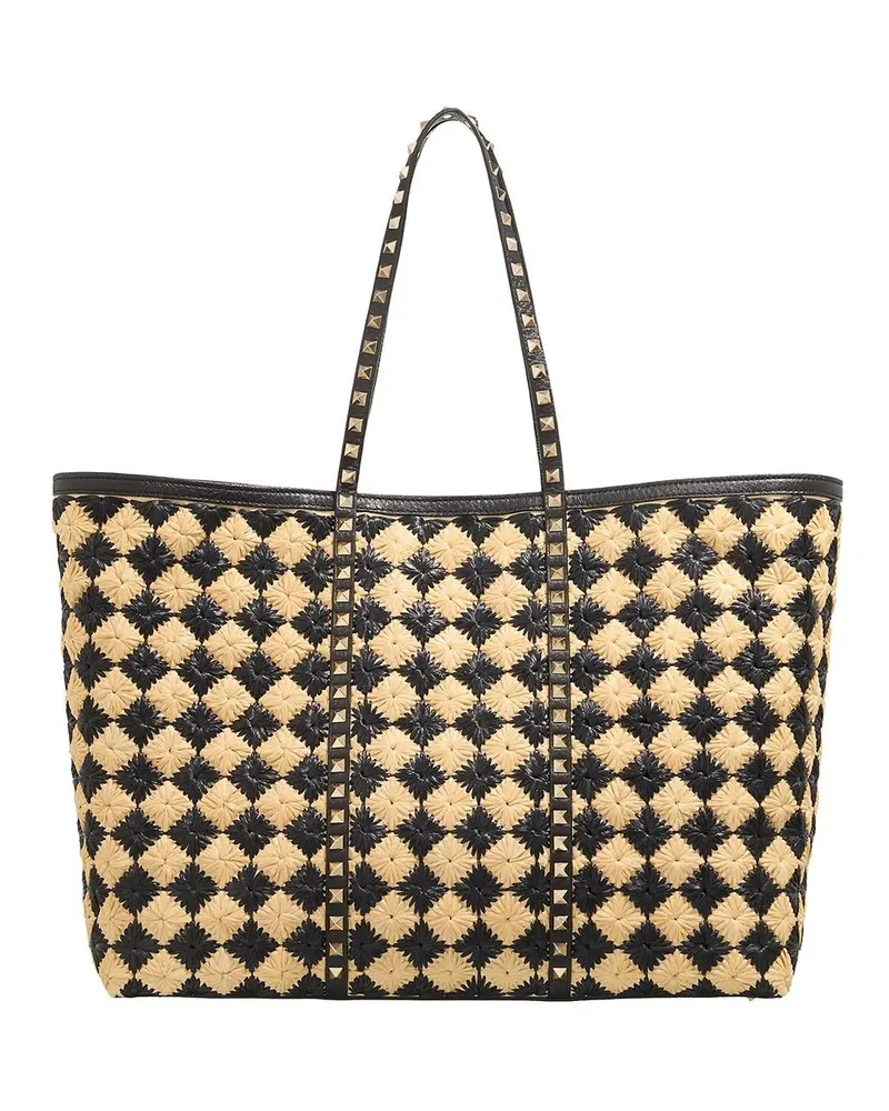 Valentino Garavani Shopper & Totes Rockstud Tote Bag beige Beige