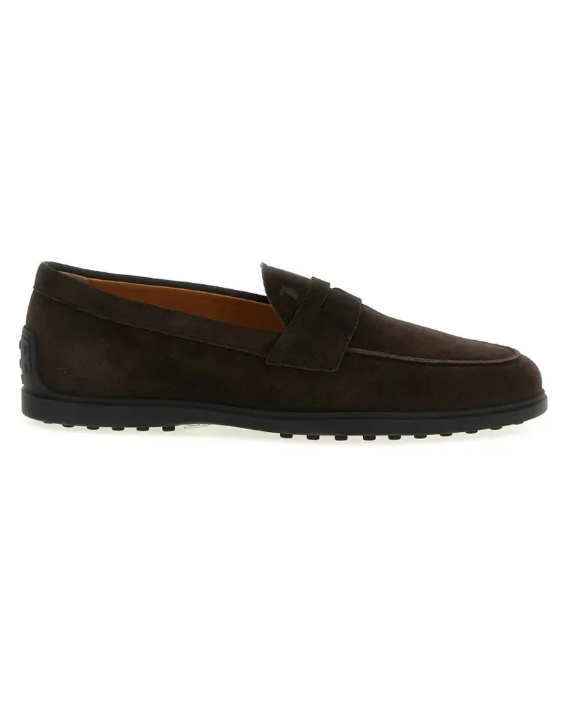 TOD'S Loafer 'Gomma' Loafers schwarz Schwarz
