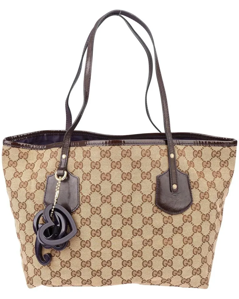 Gucci Crossbody Bags  GG Monogram Charmy Handbag braun Braun