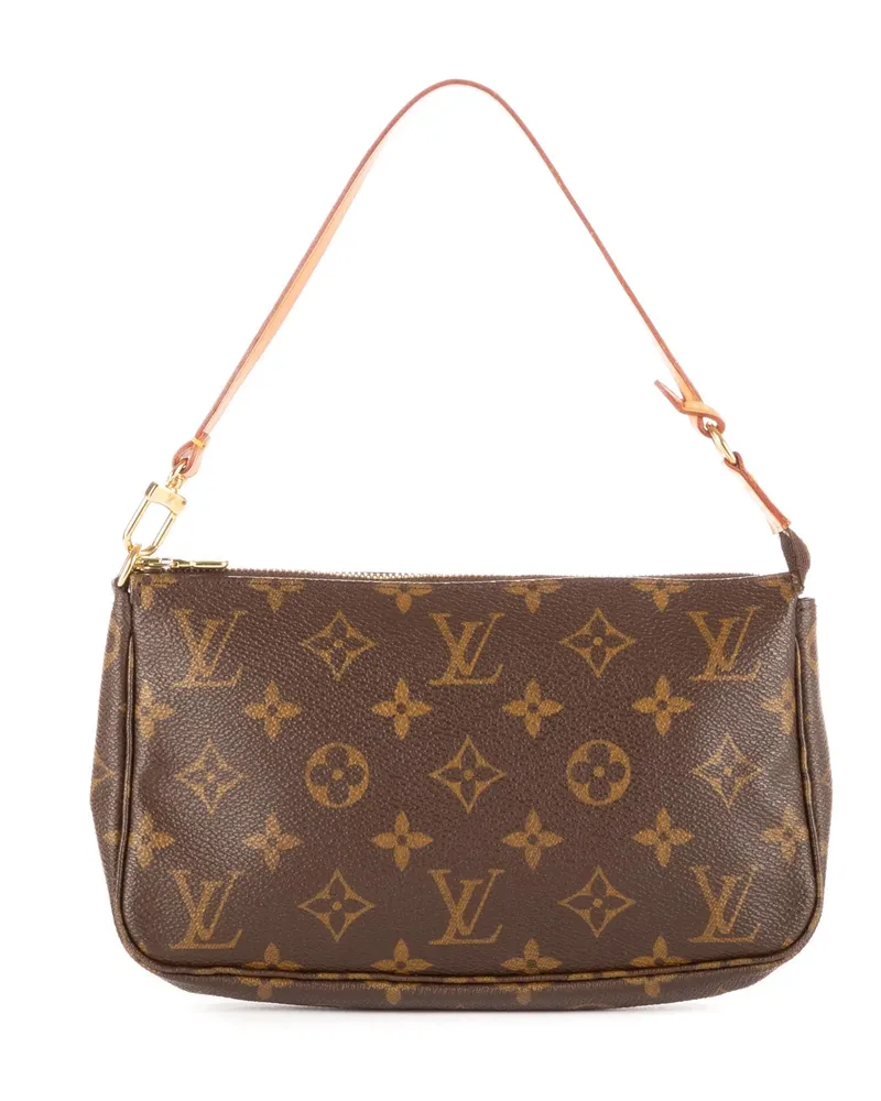 Louis Vuitton Crossbody Bags Accessory Pouch braun Braun