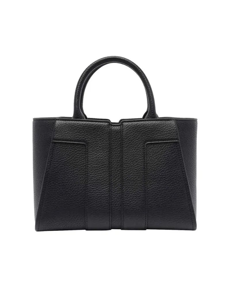Elisabetta Franchi Crossbody Bags Structured Black Handbag schwarz Schwarz