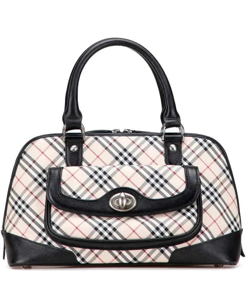 Burberry Crossbody Bags Nova Check Canvas Handbag braun Braun