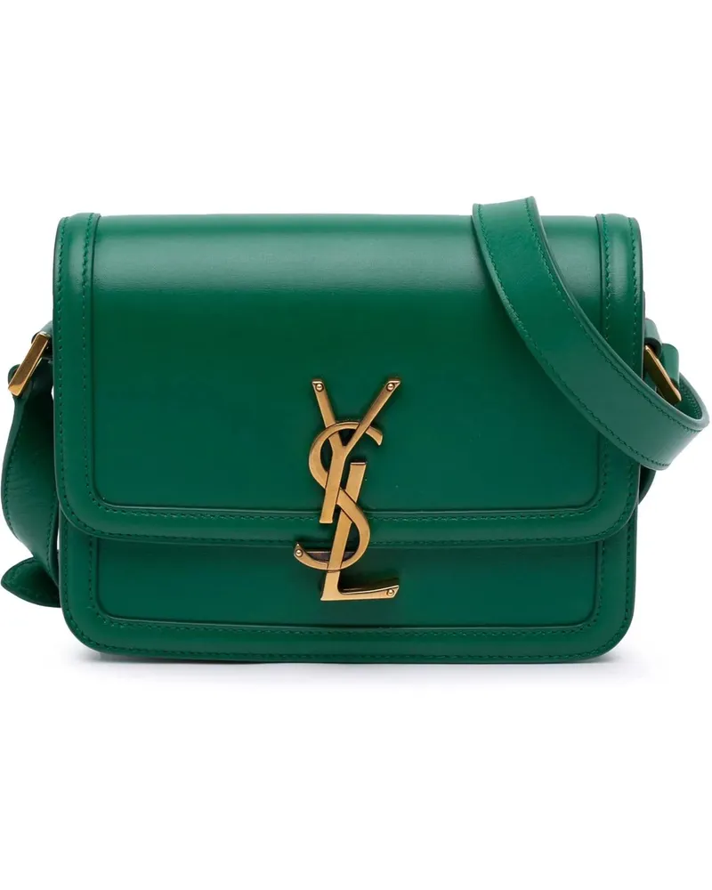 Saint Laurent Hobo Bags 2022 Small Calfskin Solferino Satchel In Box grün Grün
