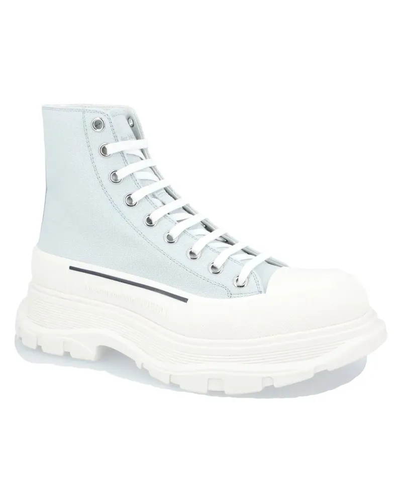 Alexander McQueen Stiefel Tread Slick Boots 'Light Blue' blau Blau