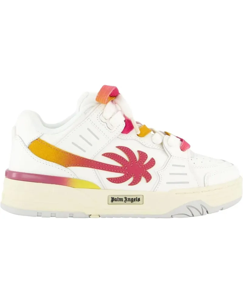 Palm Angels Low-Top Sneaker Dames VENICE LEATHER SNEAKERS weiß Weiß