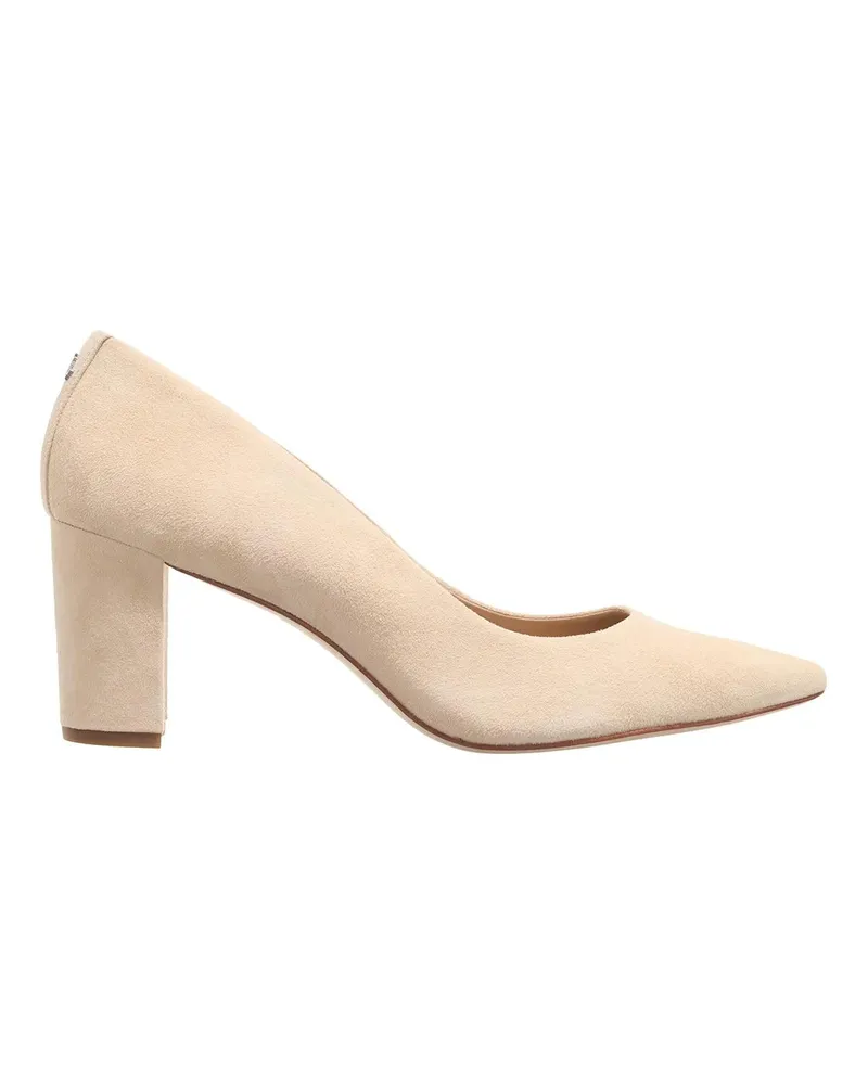 Ralph Lauren Hohe Schuhe Lanette Blkh-Pumps-Closed Toe creme Creme