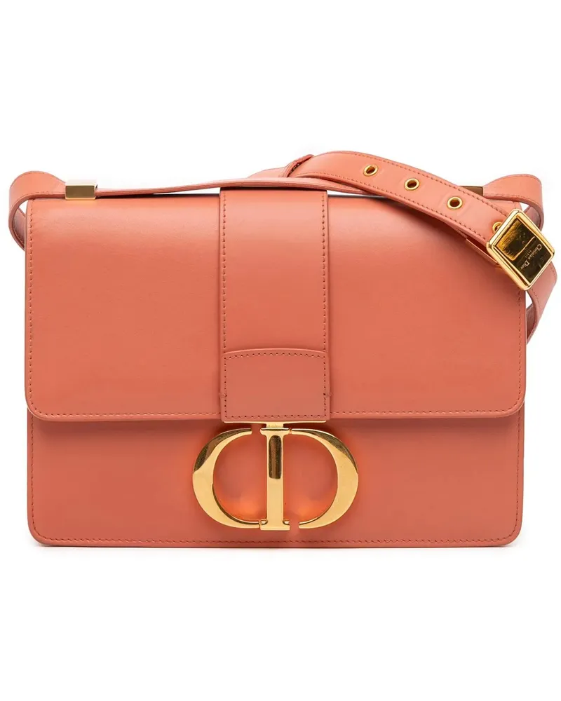 Dior Hobo Bags Leather 30 Montaigne Flap orange Orange