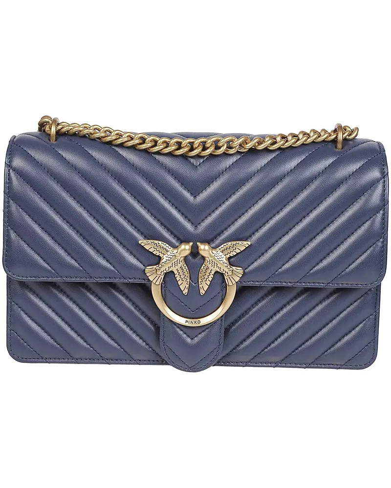 Pinko Crossbody Bags Love One Classic Dc Bag Blue blau Blau