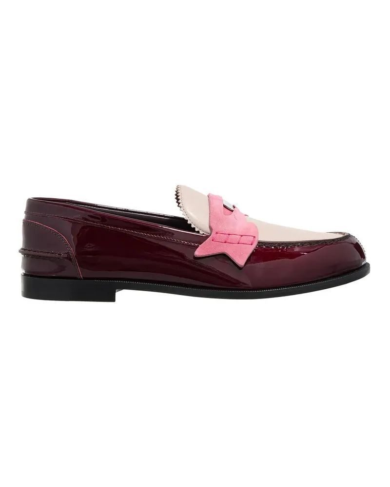Christian Louboutin Loafer Penny Loafers rosa Gold