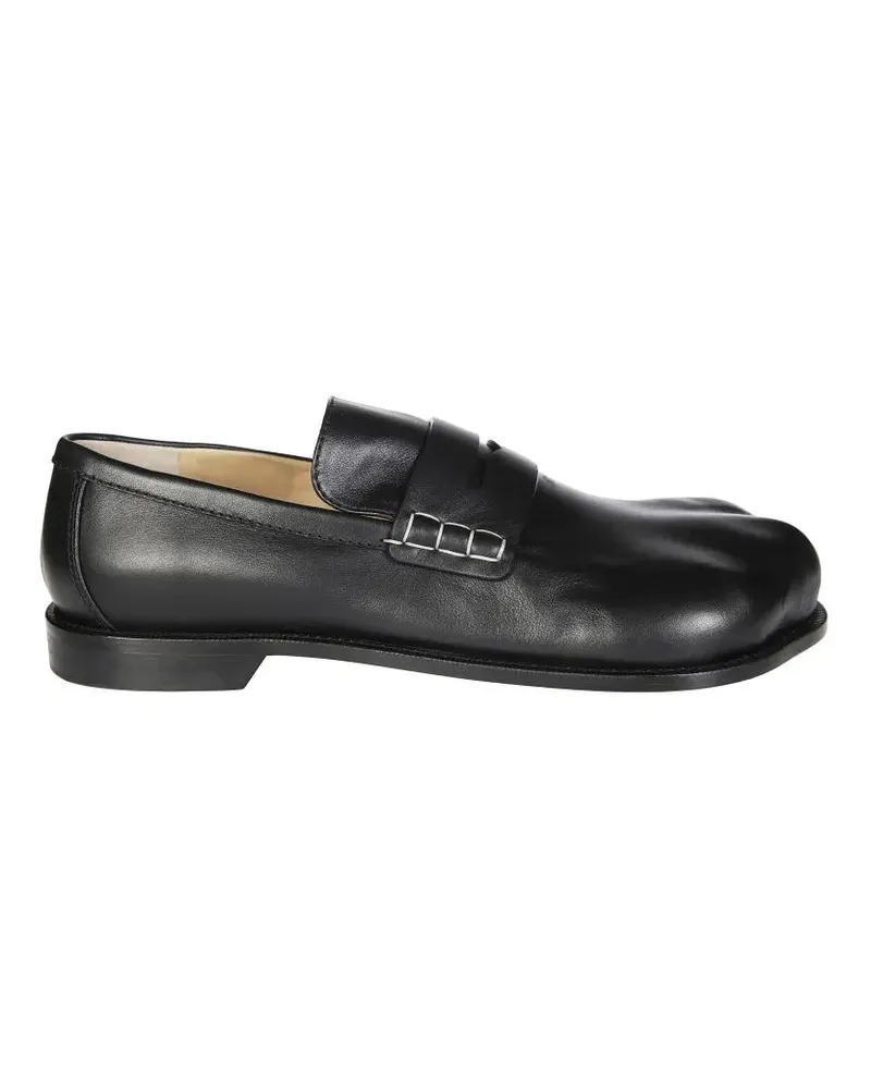 J.W.Anderson Loafer Classic Black Leather Loafers schwarz Schwarz