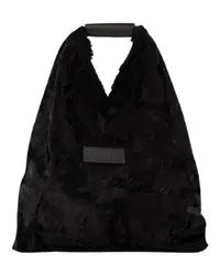 Maison Margiela Shopper Small Japanese Shoulder Bag - Synthetic - Black Schwarz