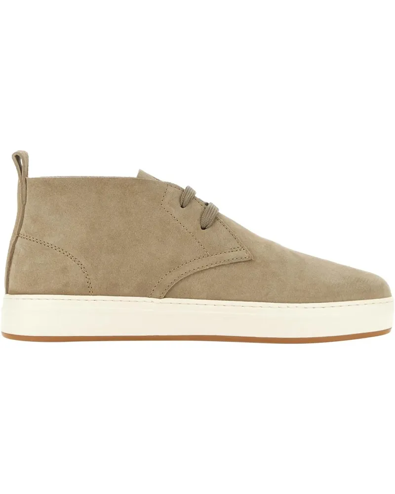 Hogan Flat Shoes Beige beige Beige