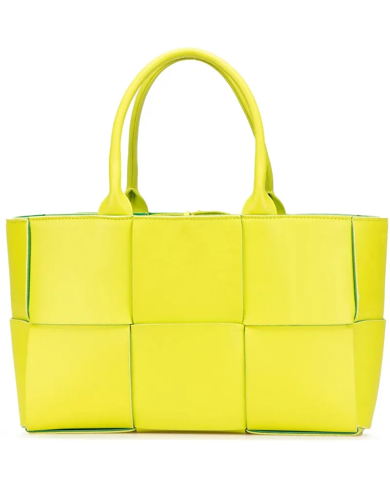 Bottega Veneta Shopper Small Nappa Maxi Intrecciato Arco Tote gelb Gelb