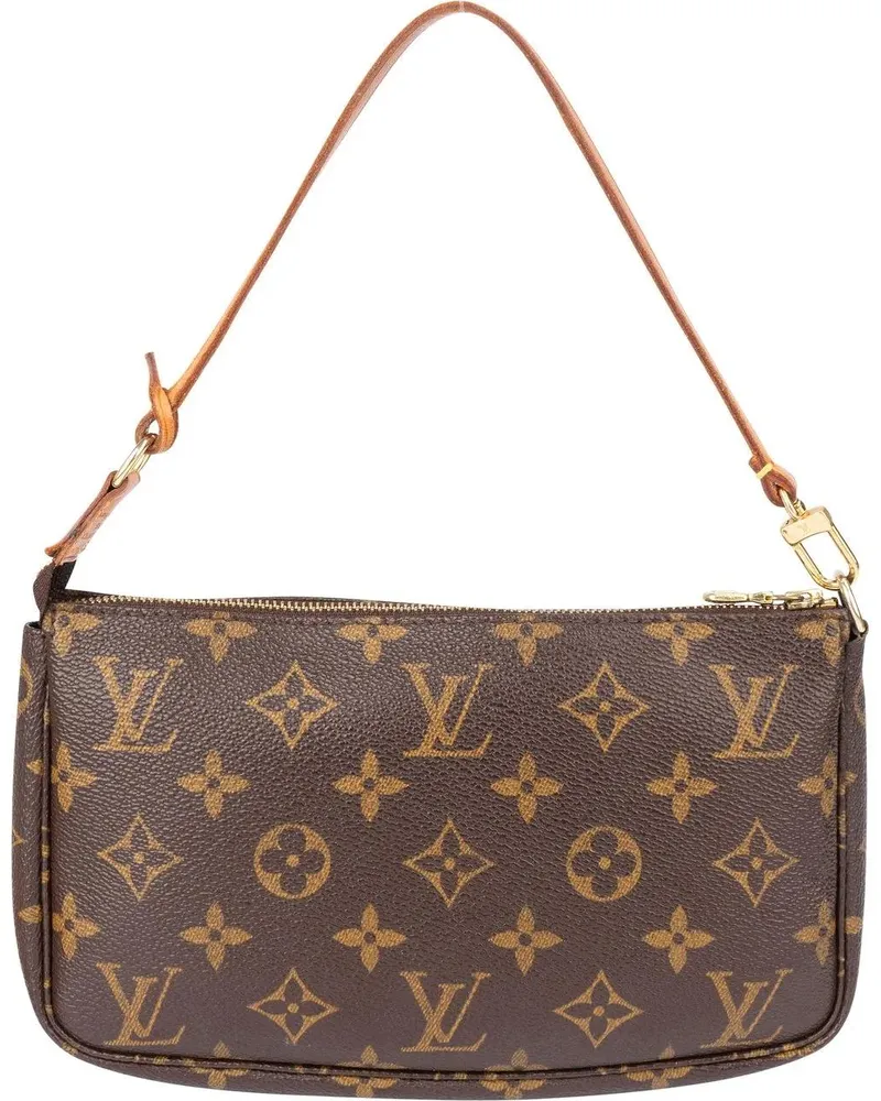 Louis Vuitton Crossbody Bags  Canvas Monogram Pochette Accessoire braun Braun
