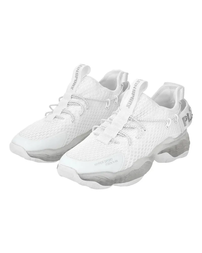 Philipp Plein Low-Top Sneaker Runner Sneaker Tiger Attack//Gen.x.4 weiß Weiß