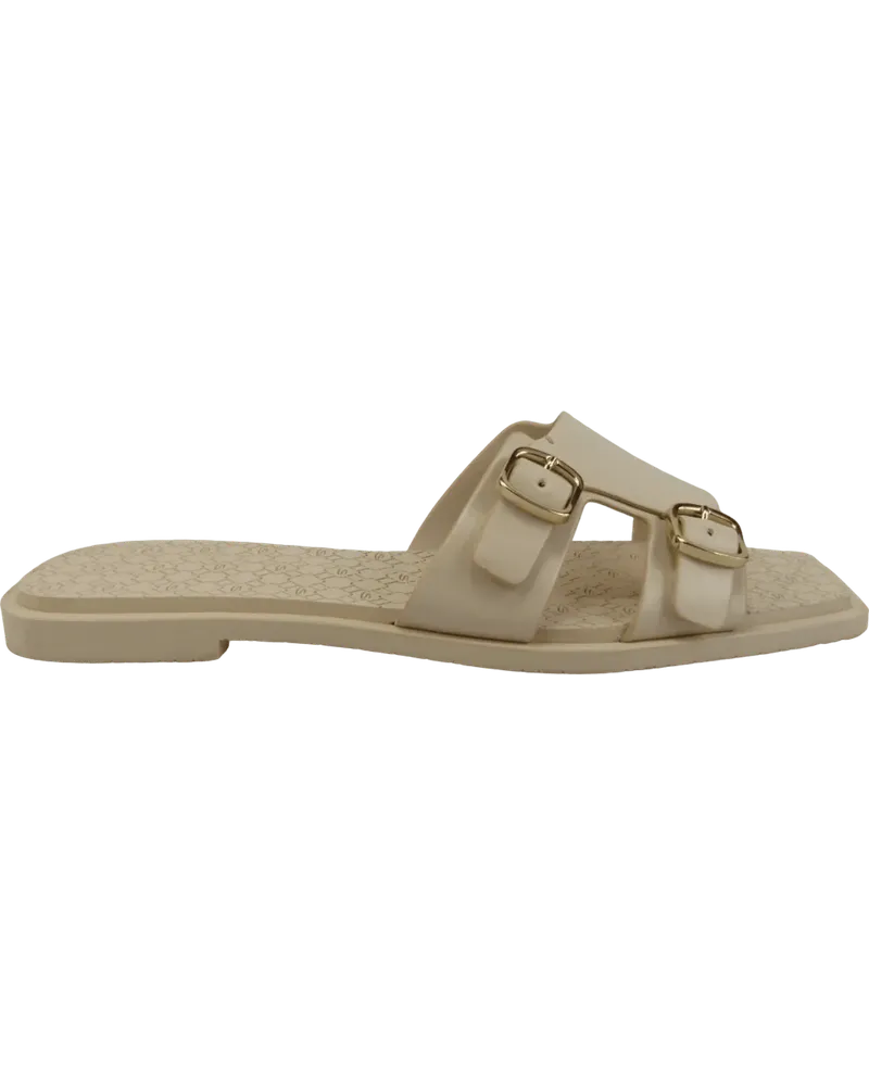 Santoni Sandalen Sandalo slide con doppia fibbia beige beige Beige