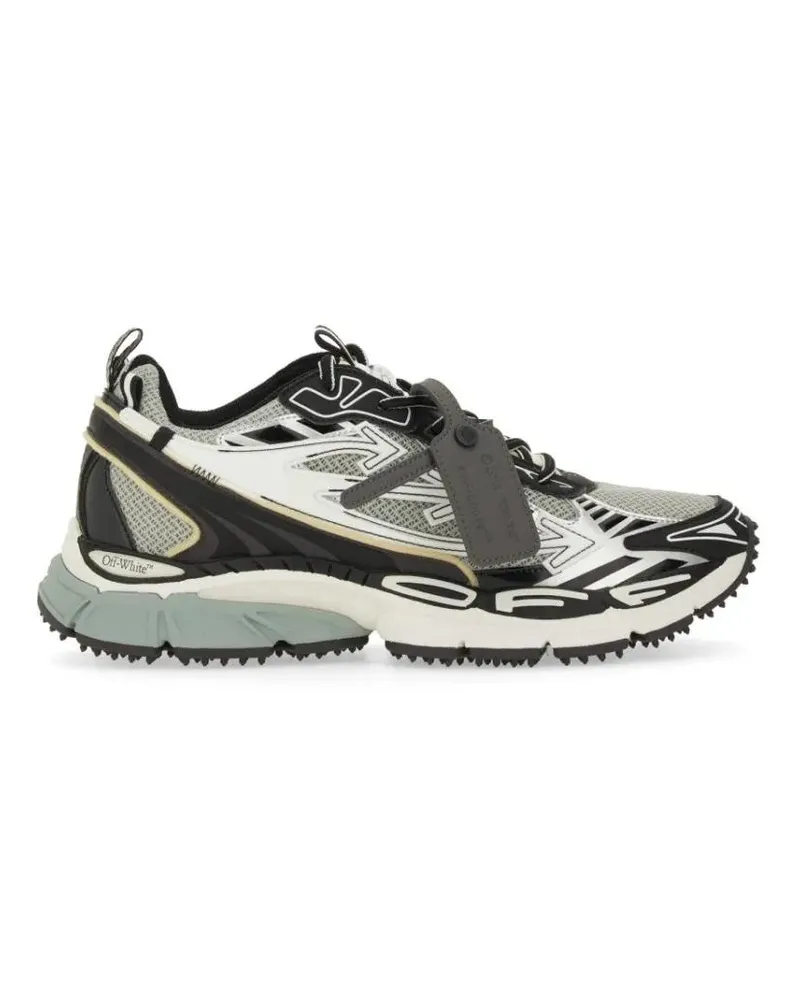 OFF-WHITE Low-Top Sneaker "Be Right Back" Sneaker grau Grau