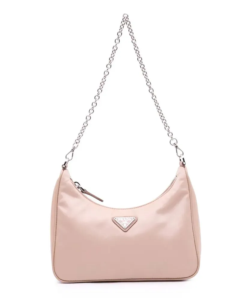 Prada Hobo Bags 2019-2025 Tessuto Re Edition 2005 Satchel braun Braun