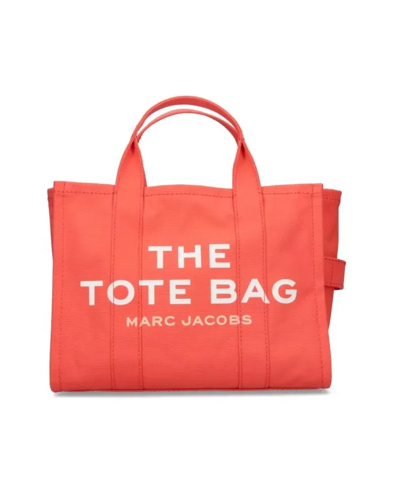 Marc Jacobs Shopper & Totes Orange Cotton Tote Bag With Adjustable Strap orange Orange