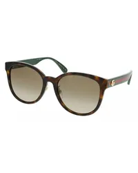 Gucci Sonnenbrille GG0854SK-003 56 Sunglass WOMAN INJECTION Goldbraun