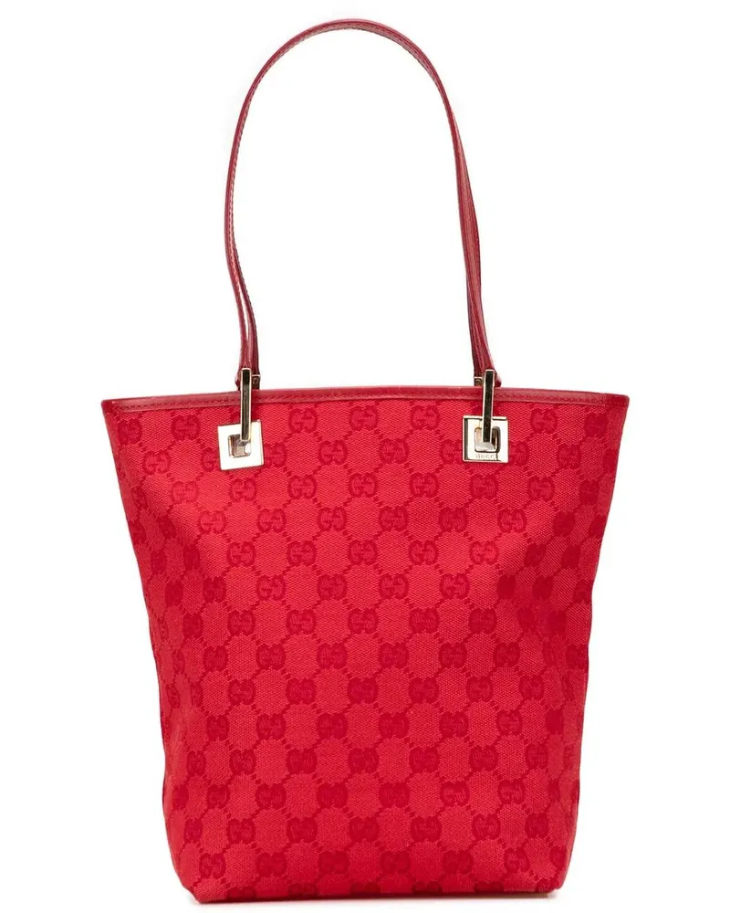 Gucci Shopper GG Canvas Tote rot Rot