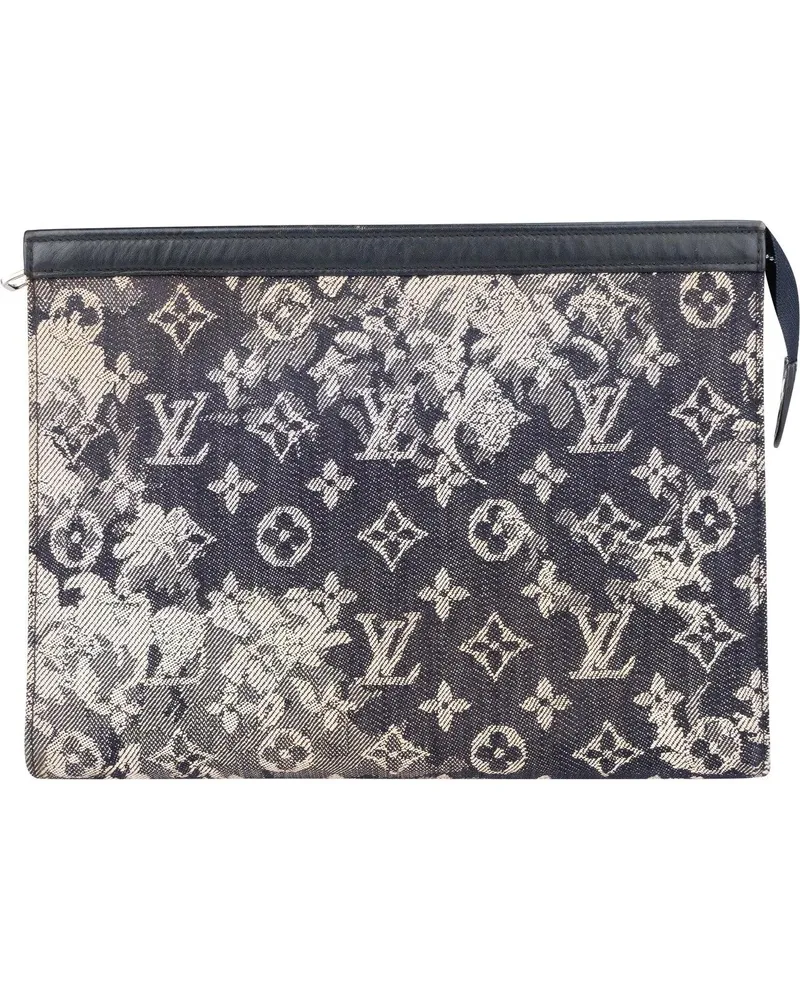 Louis Vuitton Crossbody Bags  Tapestry Monogram Pochette Voyage MM blau Blau