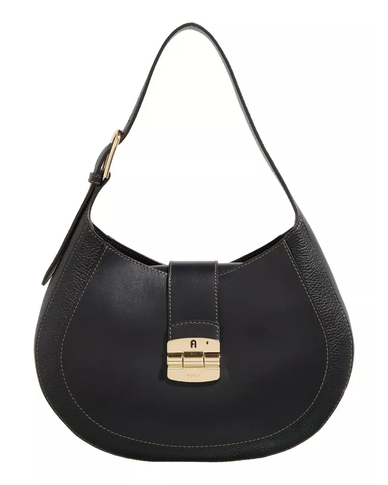 Furla Hobo Bag  Club 2 M Hobo Schwarz