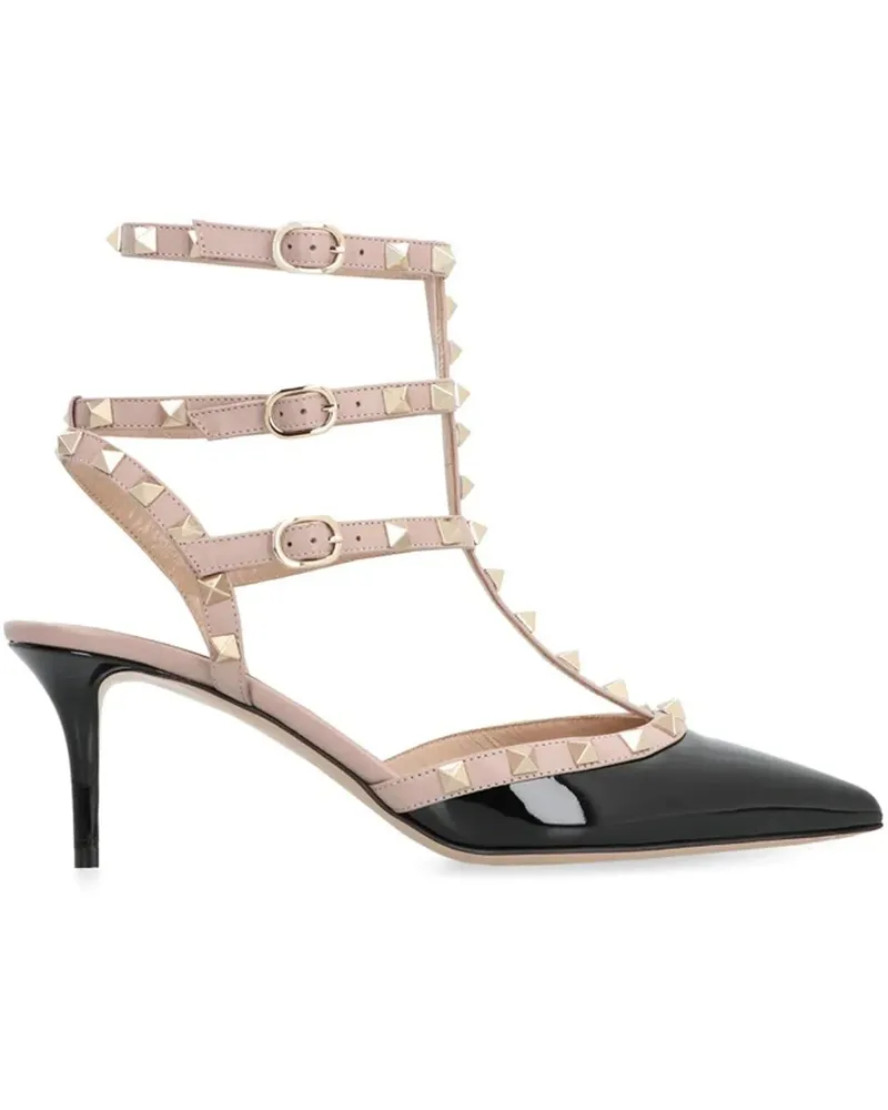 Valentino Garavani Pumps & High Heels Rockstud Ankle Strap T.65 schwarz Schwarz
