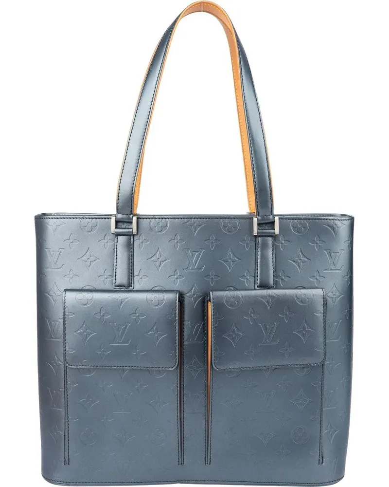 Louis Vuitton Crossbody Bags  Mat Vernis Monogram Wilwood Handbag blau Blau