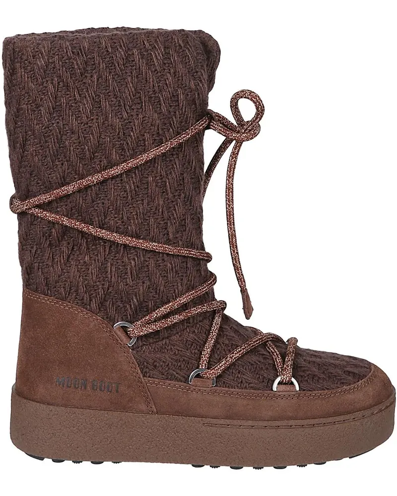 Moon Boot Stiefel  Per Guest In Residence Boots Brown braun Braun