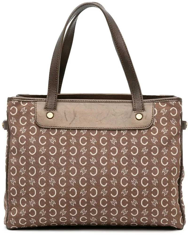 Celine Shopper C Macadam Canvas Tote braun Braun