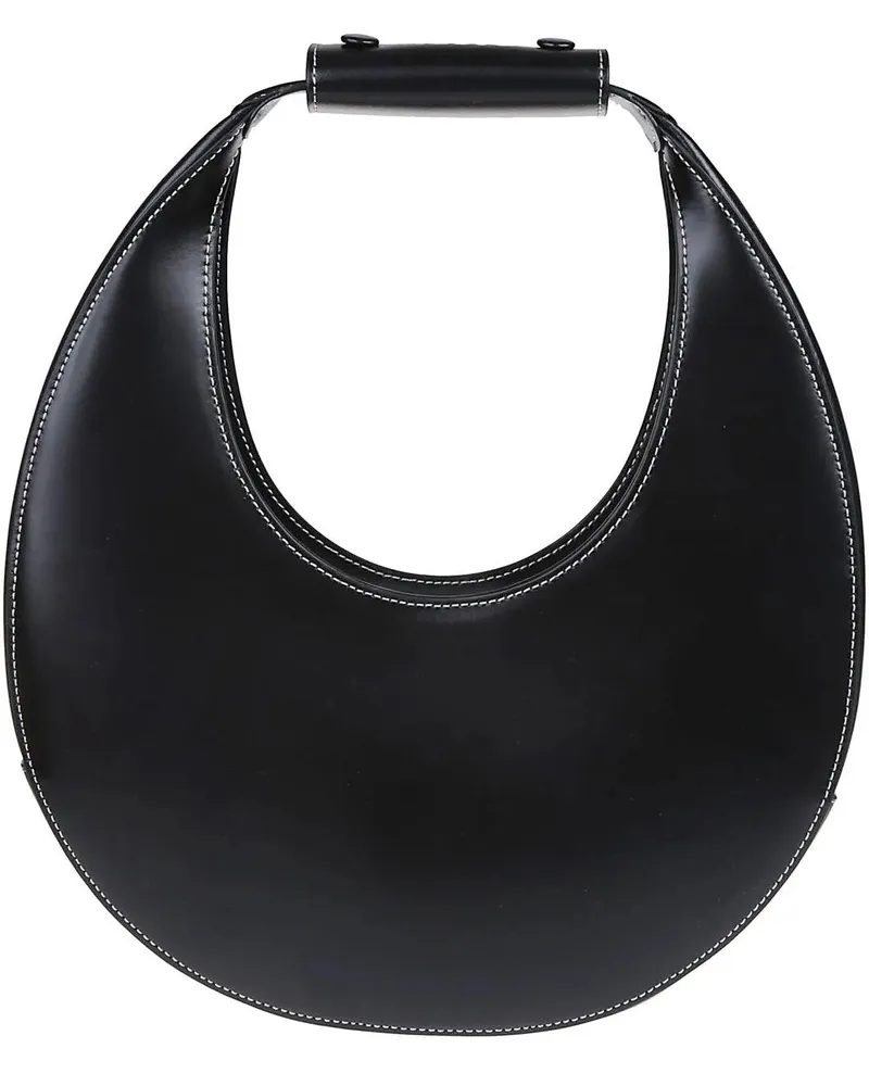 STAUD Crossbody Bags Moon Tote Bag Black schwarz Schwarz