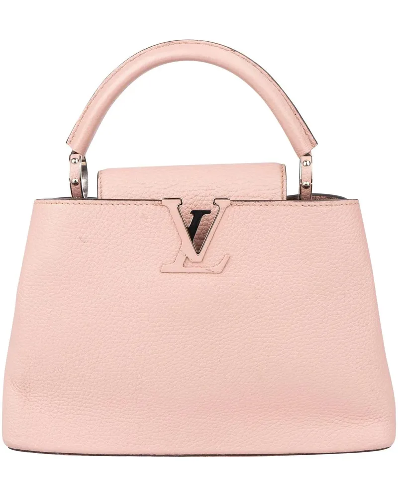 Louis Vuitton Crossbody Bags  Pink Taurillon Capucines BB Handbag rot Rot