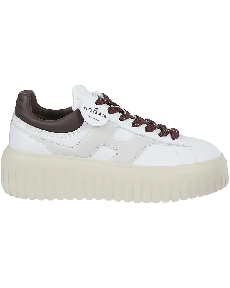 Hogan Low-Top Sneaker H-stripes Sneakers White weiß Weiß
