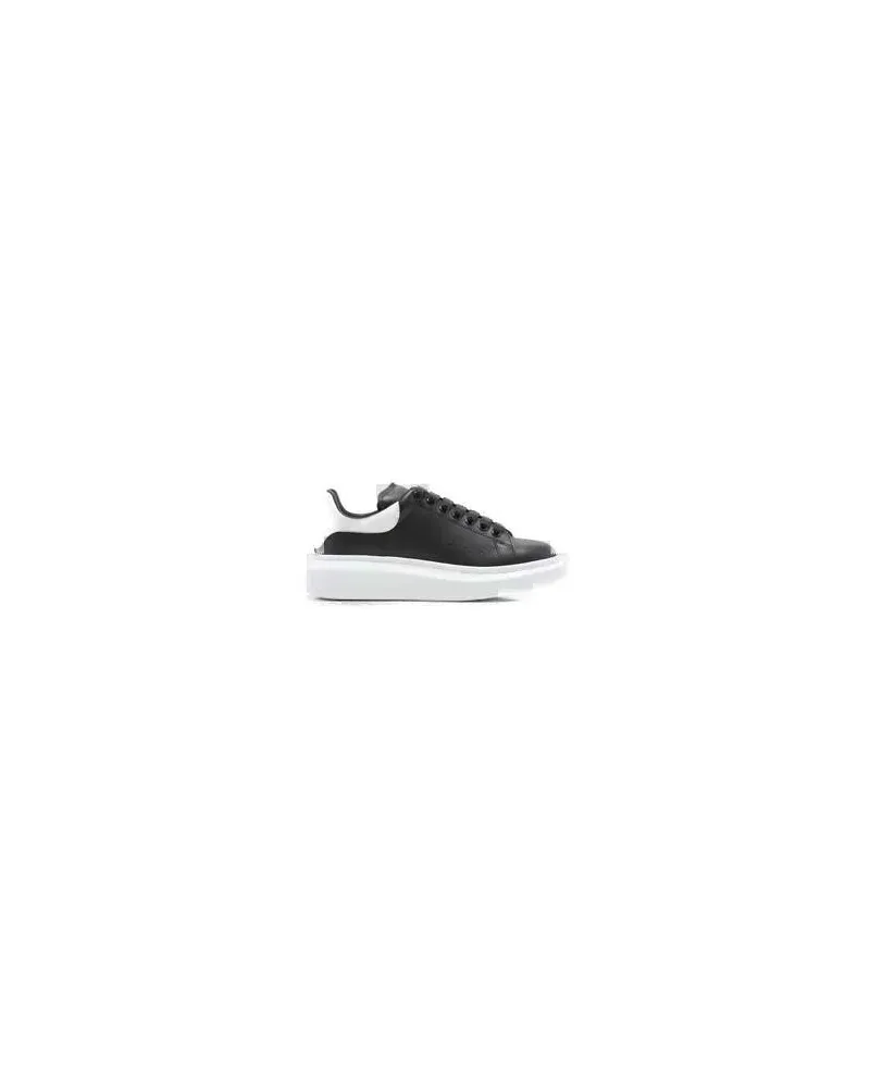 Alexander McQueen Low-Top Sneaker Sneakers Larry Oversized In Pelle schwarz Schwarz