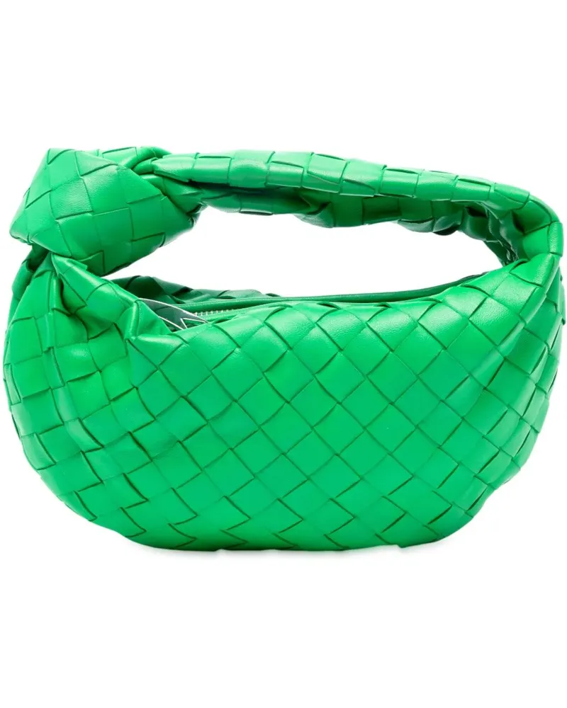 Bottega Veneta Hobo Bags Mini Nappa Intrecciato Jodie grün Grün