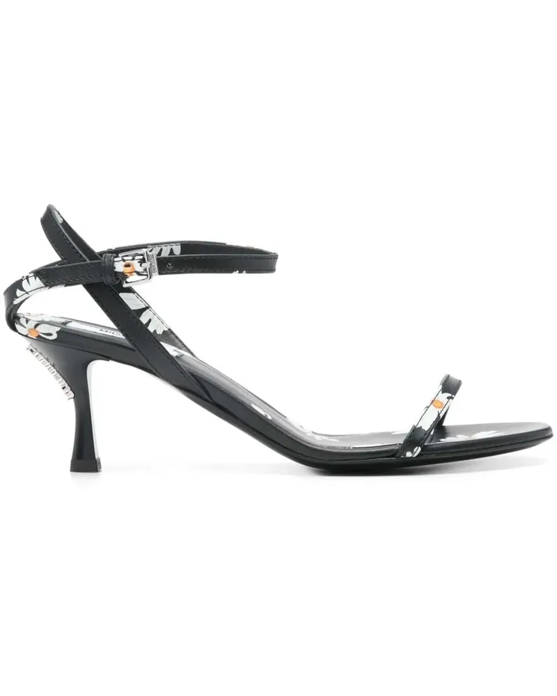 Moschino Sandalen Sandals Black schwarz Schwarz