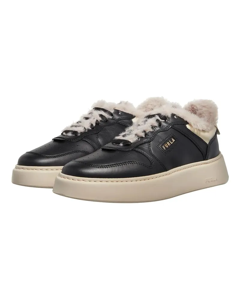 Furla Sneaker sport Lace-Up Sneaker T.30 schwarz Schwarz